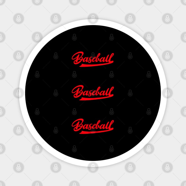 Baseball Lover Magnet by BlackMeme94